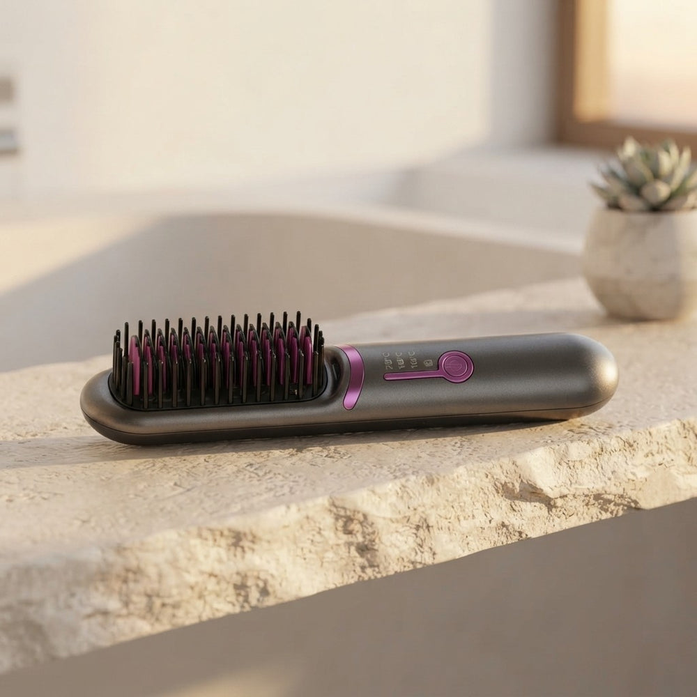 BellaNova Sleek — Cepillo Alisador Inalámbrico